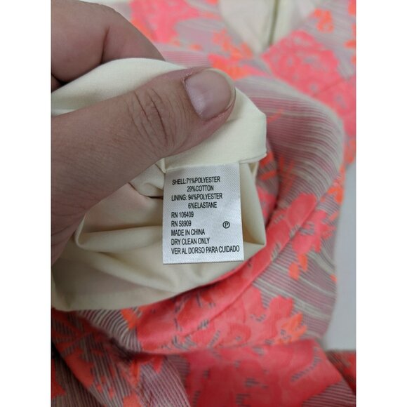 Antonio Melani V Neck Sheath Dress Womens Size 0 Floral Spring Summer - Picture 6 of 12